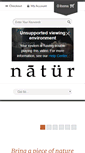 Mobile Screenshot of naturshowroom.com